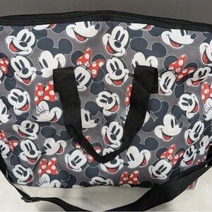 Disney Mickey Mouse Tote Bag - Black, White, and Red